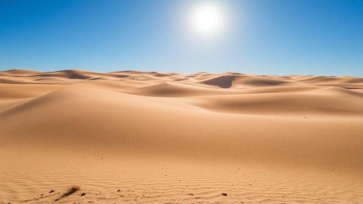 O deserto mais quente do mundo O deserto mais quente do mundo