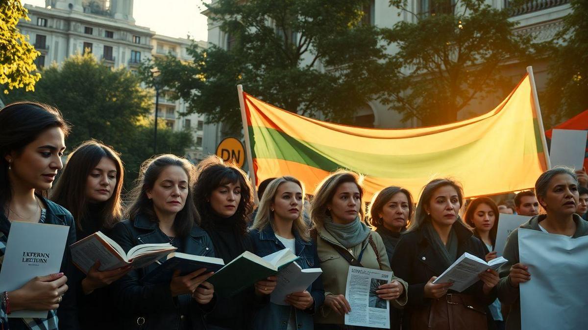 Protestos e Reações à Queima de Livros